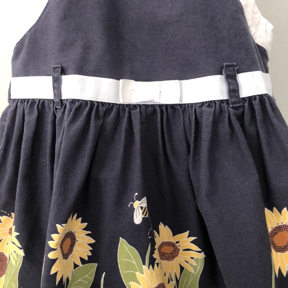 Vintage Gymboree Sunflower Dress Size 2T - Picture 3 of 5